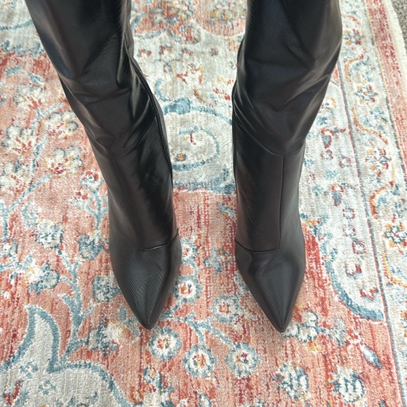 Billini Milla Black Scale Boots - Picture 2 of 4